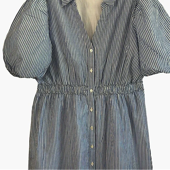 LILLY PULITZER Tassie Midi Dress Blue Style 013136 SZ 16 - Picture 3 of 15